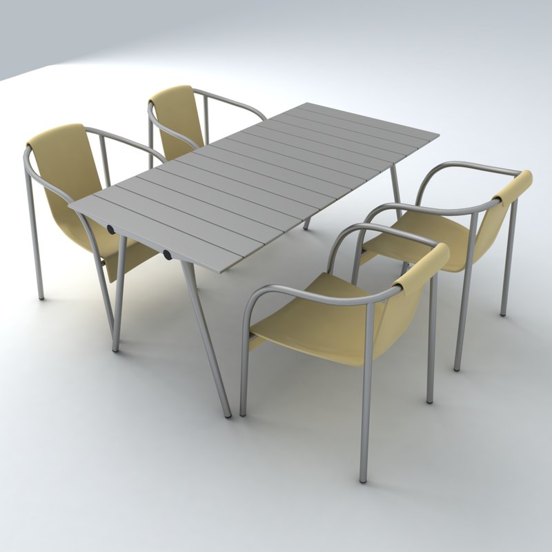 3ds max set furniture